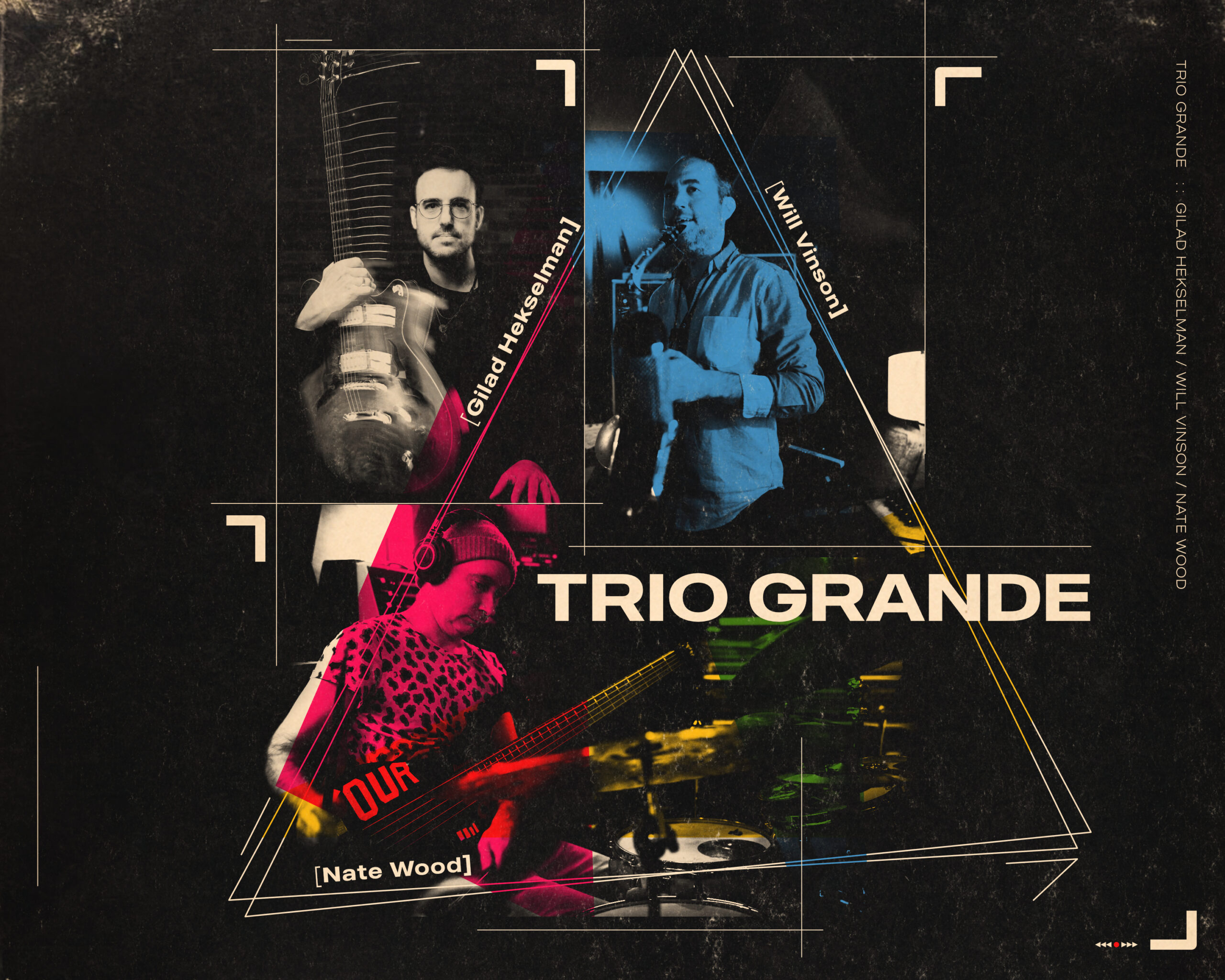 【限定LP】Gilad Hekselman 『TRIO GRANDE』 レコード Trio Grande Album Two - 'Urban Myth' - dropping November 3 2023